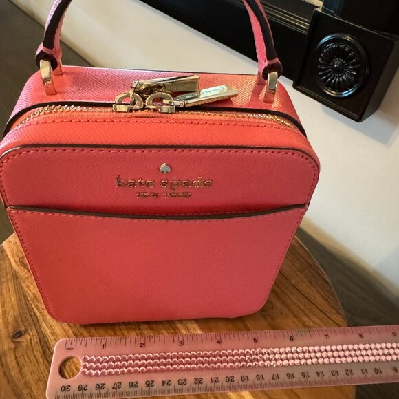 Kate Spade Daisy Vanity Case Crossbody — Hot Pink - Picture 10 of 10